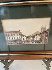 Vintage watercolour neots for sale  BURY ST. EDMUNDS