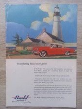 Studebaker Commander Starliner, Chris Craft boat, Werbung advert pubblicità 1953 comprar usado  Enviando para Brazil