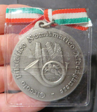 Medaglia circolo filatelico usato  Albenga