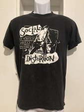 Usado, Camisa vintage distorção social Black Flag Circle Jerks Dead Kennedys Germs punk comprar usado  Enviando para Brazil