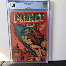 Planet Comics #65 CGC 1.8 OW Casa de Ficção 1951 SOTI Era de Ouro Boa Menina comprar usado  Enviando para Brazil