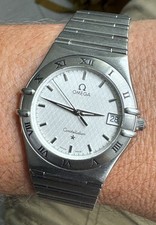 OMEGA MANHATTAN CONSTELLATION DATA AÇO INOXIDÁVEL EM ESTADO PERFEITO MASCULINO comprar usado  Enviando para Brazil