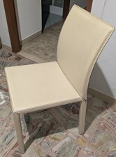 Coppia sedie pelle usato  Teramo