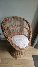 Vintage rattan wicker for sale  HULL
