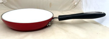 Frigideira Cuisinart 8" cerâmica antiaderente branca e vermelha - Modelo # 5922-20R panela comprar usado  Enviando para Brazil