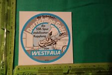 Alter aufkleber anhänger gebraucht kaufen  Kupferberg