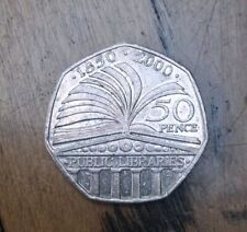 public libraries 50p coin for sale public libraries 50p coin for sale STOCKPORT