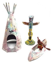 Conjunto Gulliver Brasil Casablanca Forte Apache Soldados Nativos Americanos Anos 60/70 Raro comprar usado  Enviando para Brazil