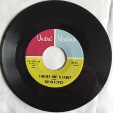 Trini lopez sinner for sale  BARNET
