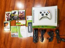 Console e jogos de arcade Xbox 360 branco pouco usados [testado] comprar usado  Enviando para Brazil