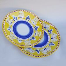 Coppia piatti ceramica usato  Napoli
