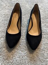 Ladies black suede for sale  WOLVERHAMPTON