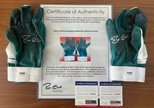 Luvas de rebatida usadas para jogos autografadas Robinson Cano Nike PSA/DNA comprar usado  Enviando para Brazil