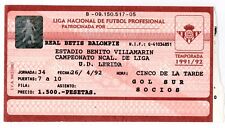 ENTRADA FUTBOL REAL BETIS BALOMPIE - UD LERIDA 1992 GOL SUR P. 7-10, usado comprar usado  Enviando para Brazil