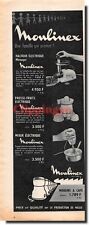 Advertising 1959 moulinex d'occasion  Expédié en Belgium