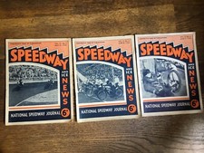 Speedway ice news for sale  NORWICH