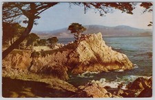Cartão postal dividido traseiro da Califórnia, Carmel Bay, Midway Point, 17 milhas de carro comprar usado  Enviando para Brazil