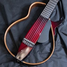 Tomada única Slg200N Crb vermelho carmesim explosão guitarra silenciosa modelo de corda de náilon comprar usado  Enviando para Brazil
