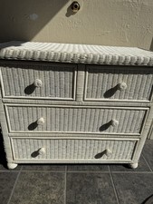 White wicker dresser for sale  Hazelwood
