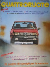 Quattroruote 309 1981 usato  Italia