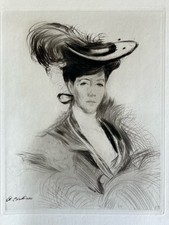 Edgar chahine gravure d'occasion  Grenoble-