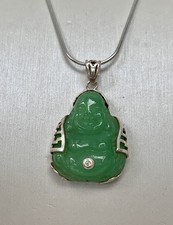 Carved green jade for sale  RUGBY
