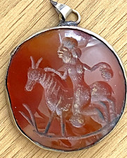 Antique carnelian intaglio for sale  DERBY