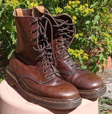 Martens brown leather for sale  NOTTINGHAM