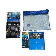 Kit de mergulho Padi 2012 Crew: mantenha o livro de mergulho/manual de água aberta/bolsa impermeável Padi comprar usado  Enviando para Brazil