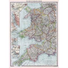 Antique map 1906 for sale  GLASGOW