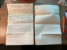 1922 1927 probate for sale  PRESTEIGNE
