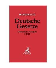Deutsche gesetze gebundene gebraucht kaufen  Trebbin