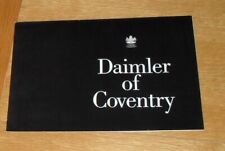 Daimler brochure 1969 for sale  FAREHAM