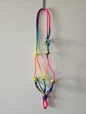 Knotenhalfter regenbogen farbe gebraucht kaufen  Langerwehe