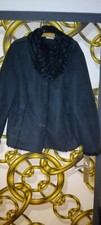 Schwarze wildlederjacke canda gebraucht kaufen  Hude
