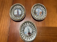 Ceniceros de cerámica de colección Nueva York NYC espiral porta cigarrillos insertos segunda mano  Embacar hacia Mexico