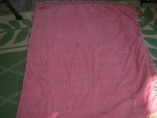 Vintage pink chenille for sale  Chapin