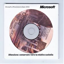 Microsoft OFFICE Edizione Basic 2003 Pc software Versione 2003 Italia na sprzedaż  Wysyłka do Poland