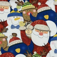 Christmas fabric snowman for sale  Elkmont
