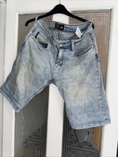 Men denim shorts for sale  CREWE