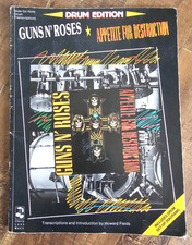 Livro de partituras Guns N’ Roses Appetite For Destruction DRUM EDITION (1990) comprar usado  Enviando para Brazil