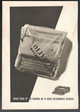 Olivetti pubblicità 1942 usato  Castelfidardo