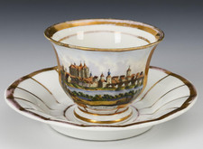 Biedermeier ansichtentasse reg gebraucht kaufen  München
