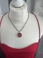 Handmade resin necklace for sale  NUNEATON