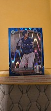 2025 Bowman Chrome Paulino Santana Blue Lave #/150 Rangers comprar usado  Enviando para Brazil