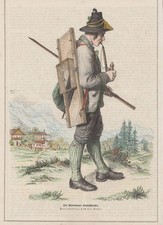 Kolorierter holzstich montavon gebraucht kaufen  Memmingen