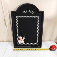 Chef menu chalkboard for sale  Marlborough