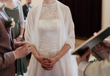 Stola weiss ivory gebraucht kaufen  Hirschau