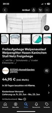 Welpenauslauf freigehege 10x gebraucht kaufen  Schweinfurt