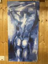 Akte leinwand 50x100 gebraucht kaufen  Rhede